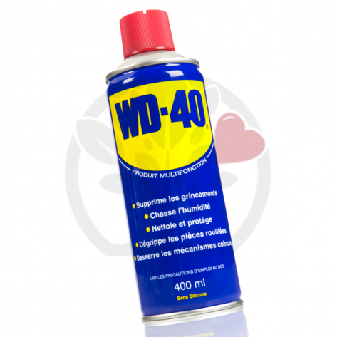WD 40. 400 ml. Protège, dégrippe, nettoie, lubrifie