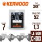 Chaîne tronçonneuse Kerwood 52 maillons 3/8", 1,3 mm. Semi-Chisel